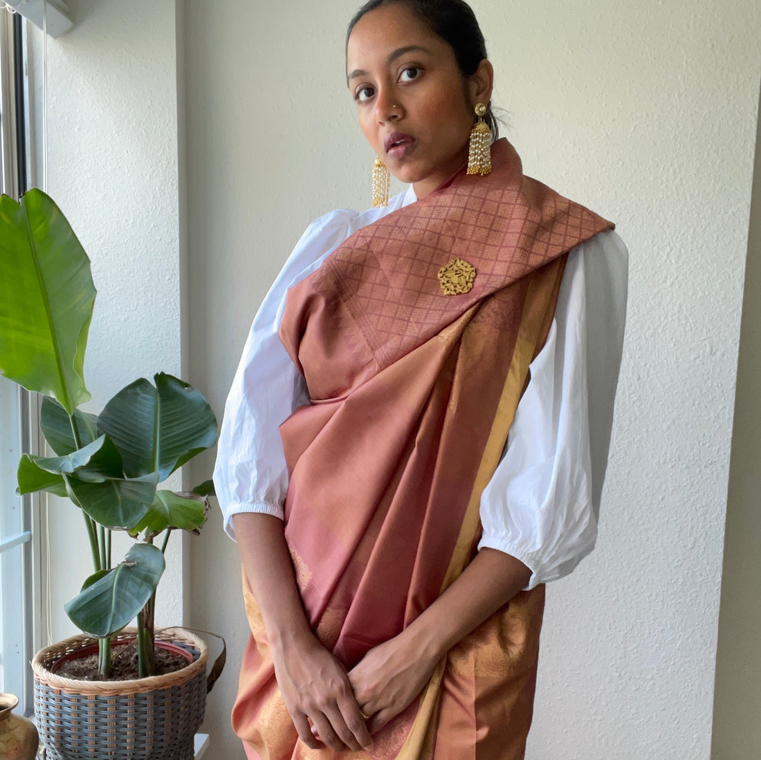 Sari series: #4 - Kuncha drape